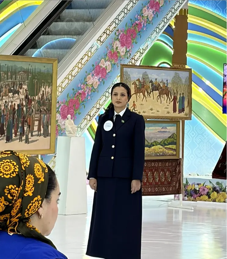 Image for täze taryhy döwürde halkymyzyň ynsanperwer, ruhy-ahlak gymmatlyklary ýurdumyzyň Gahryman Arkadagymyz tarapyndan başy başlanyp, hormatly Prezidentimiz Serdar Berdimuhamedowyň baştutanlygynda yzygiderli durmuşa geçirilýän oňyn içeri we daşary syýasatynyň es